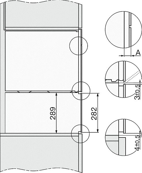 Built-in Oven MIELE DGM 7340 Technical draft