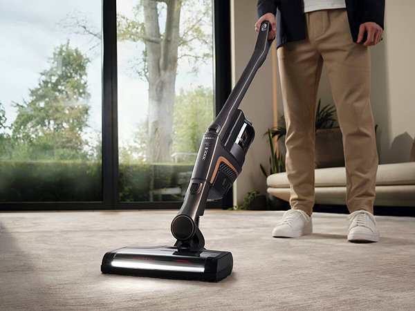 Upright Vacuum Cleaner Miele Triflex HX2 Pro Infinity grey PearlFinish Lifestyle