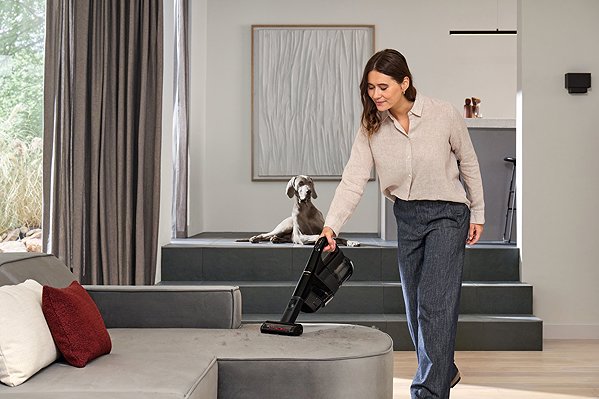Upright Vacuum Cleaner Miele Triflex HX3 Cat & Dog Obsidian Black ...