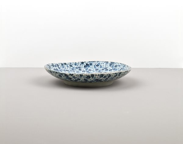 Tányér Made in Japan lapos tányér Blue Daisy 19 cm ...