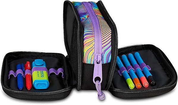 Federmäppchen Mitama 3zip Holograf ausgestattet ...