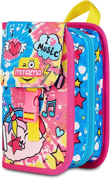 Federmäppchen Mitama 4zip Cat Rock ausgestattet ...