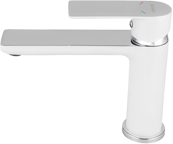 Tap Mixxus Premium Alex 001 Long (Nut), white chrome ...