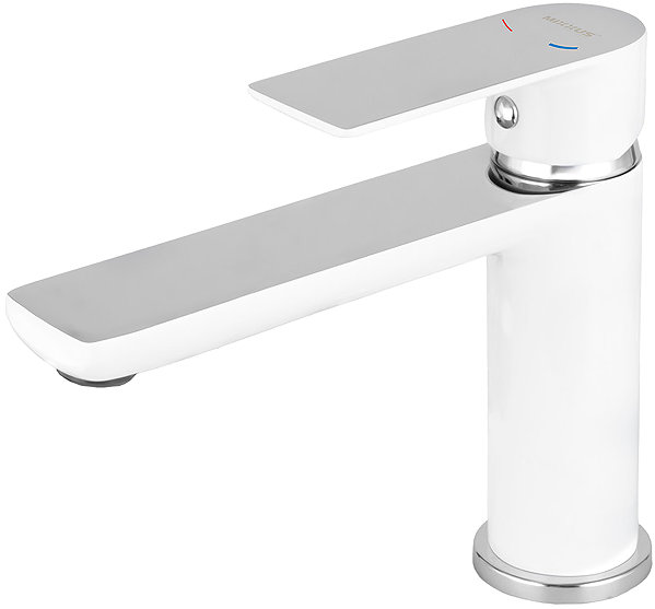 Tap Mixxus Premium Alex 001 Long (Nut), white chrome ...