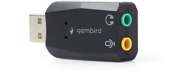 External Sound Card  Gembird SC-USB2.0-01 Connectivity (ports)