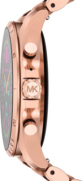 Smart Watch Michael Kors MKT5133 Gen 6 Rose Gold Stainless-Steel Lateral view