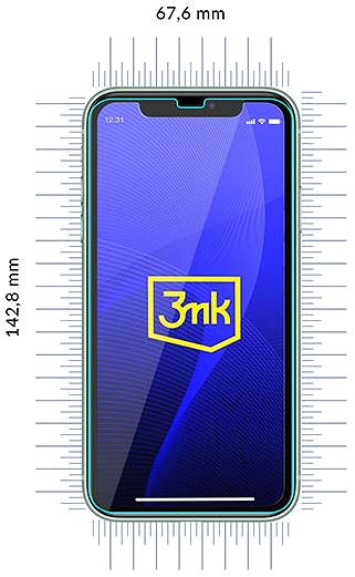 Glass Screen Protector 3MK hybrid glass FlexibleGlass for Redmi Note 12 4G ...