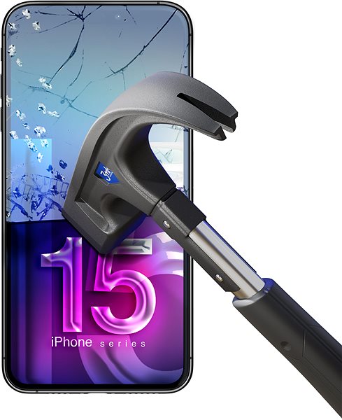 Glass Screen Protector 3MK hybrid glass FlexibleGlass for Apple iPhone 15 Pro Max ...