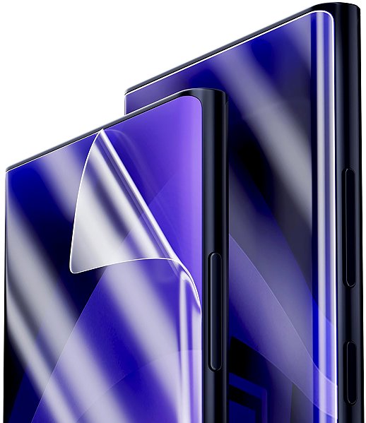 Kijelzővédő fólia 3MK Hardy ARC+ Samsung Galaxy S24 Ultra kijelzővédő fólia - 2 db ...