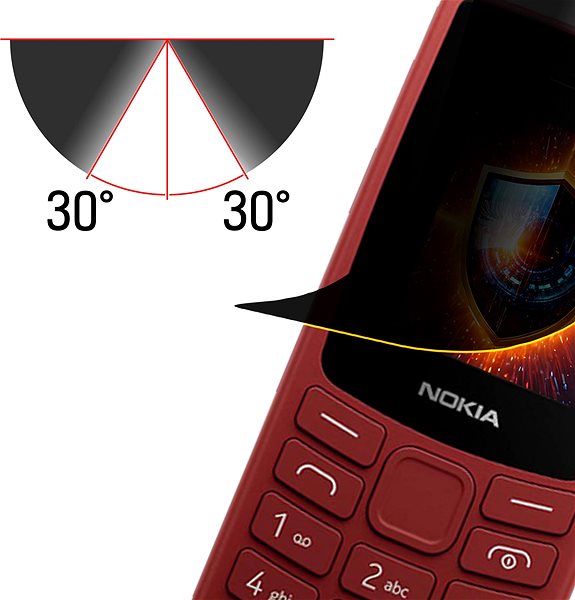 Schutzfolie 3mk Silky Matt Privacy für Nokia 105 4G (2023) ...