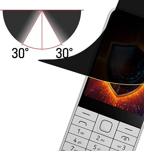 Schutzfolie 3mk Silky Matt Privacy für Nokia 230 DualSim 2024 ...