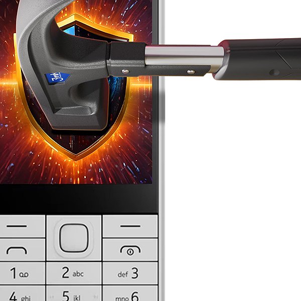 Schutzfolie 3mk Silky Matt Privacy für Nokia 230 DualSim 2024 ...