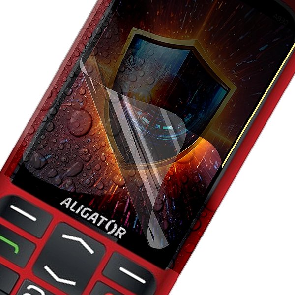Kijelzővédő fólia 3MK Silky Matt Privacy Aligator A830 Senior védőfólia ...