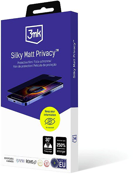 Schutzfolie 3MK Silky Matt Privacy für das Alligator RX850 ...