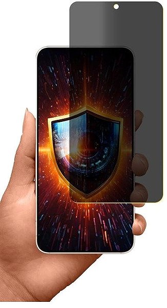 Schutzfolie 3MK Silky Matt Privacy für das Samsung Galaxy S25 Edge PLA