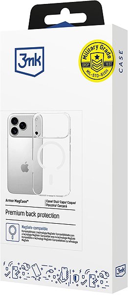 Handyhülle 3MK Armor MagCase für Apple iPhone 17 Pro/18 Pro ...