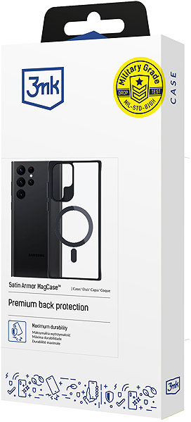 Handyhülle 3MK Satin Armor MagCase für Samsung Galaxy A37 ...