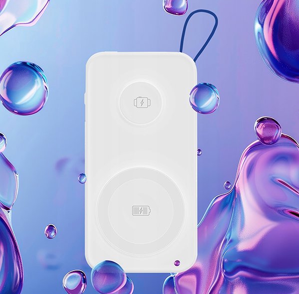 Power Bank 3MK PastelUp 10.000mAh 22.5W white ...