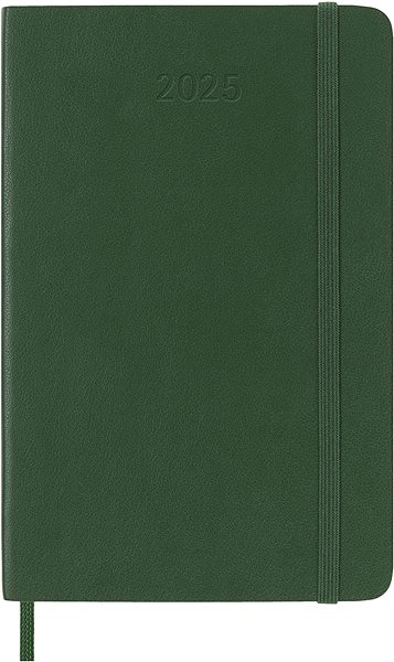 Határidőnapló MOLESKINE 2025 S napi, puha borító, zöld ...