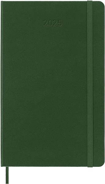 Határidőnapló MOLESKINE 2025 L hetie, kemény borító, zöld ...