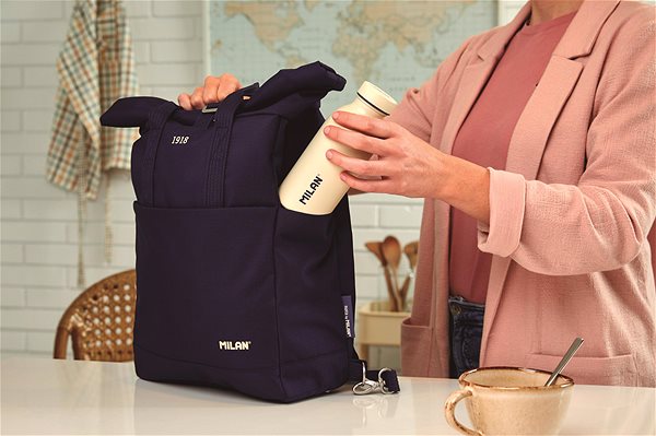 Thermos MILAN Thermo bottle 1918, 354 ml, cream ...