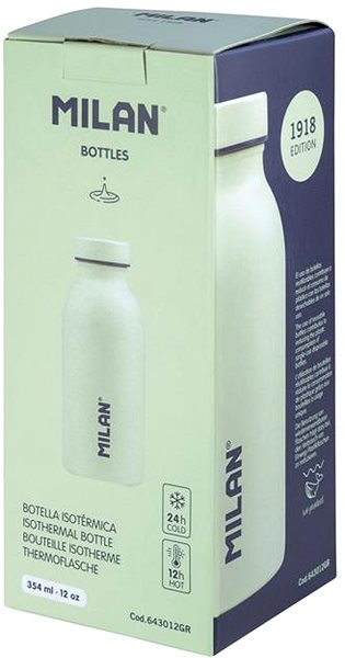 Thermos MILAN Thermo bottle 1918, 354 ml, light green ...