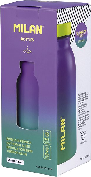 Thermos MILAN Thermo bottle Sunset, 354 ml ...
