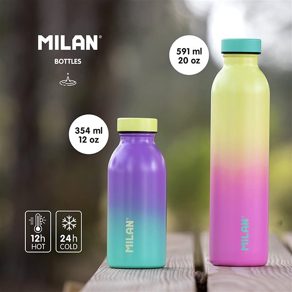 Thermos MILAN Thermo bottle Sunset, 354 ml ...