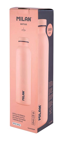 Thermos MILAN Thermo bottle 1918, 591 ml, light pink ...