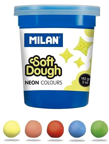 Gyurma MILAN Neon Color, 5 x 142 g ...