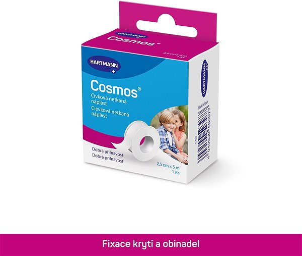 Patch COSMOS patch in a coil for fixing bandages and dressings 2.5 cm × 5 m .