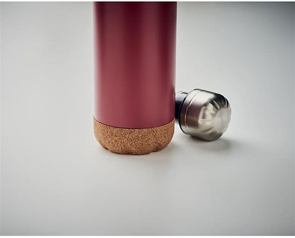 Thermos Sortland Thermo bottle Alta 500 ml stainless steel red .