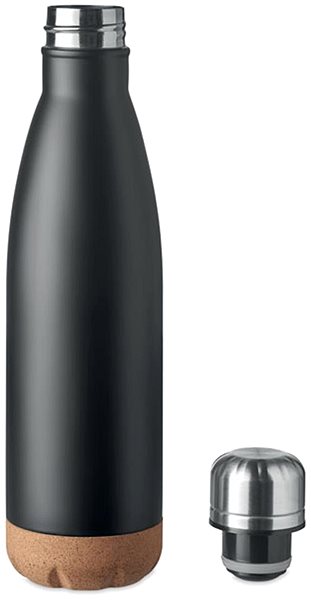 Thermos Sortland Thermo bottle Alta 500 ml stainless steel black .