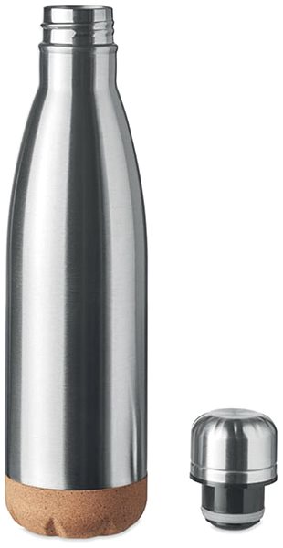 Thermos Sortland Thermo bottle Alta 500 ml stainless steel silver .