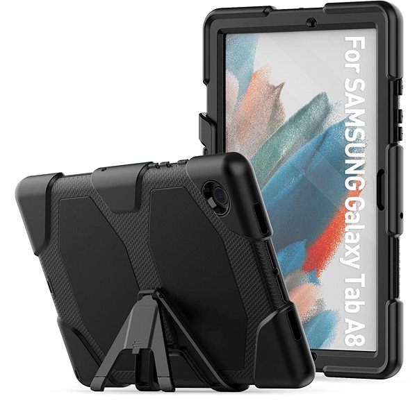 Puzdro na tablet Tech-Protect Survive na Samsung Galaxy Tab A8 10.5'', čierne ...