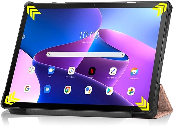 Puzdro na tablet Tech-Protect Smartcase na Lenovo Tab M10 Plus 10.6'' 3rd Gen, ružové ...