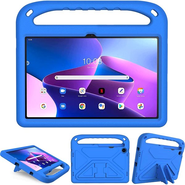 Puzdro na tablet Tech-Protect Kids Case na Lenovo Tab M10 Plus 10.6'' 3rd Gen, modré ...
