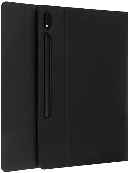 Puzdro na tablet Tech-Protect SC Pen puzdro s klávesnicou na Samsung Galaxy Tab S7 Plus/S8 Plus/S7 FE 12.4'', čierne ...