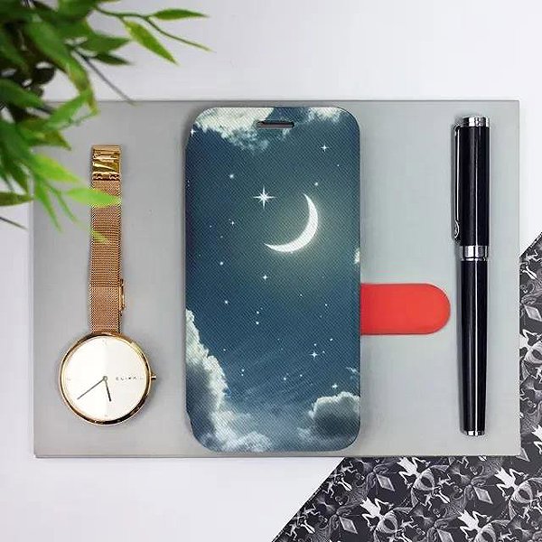 Mobiltelefon tok Mobiwear Samsung Galaxy S25 Edge flip tok - égbolt ...