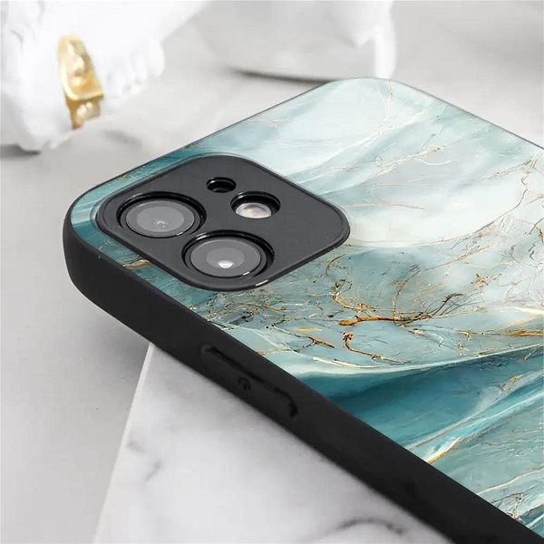 Kryt na mobil Mobiwear Glossy lesklý pro Realme C63, mramor - G022G ...