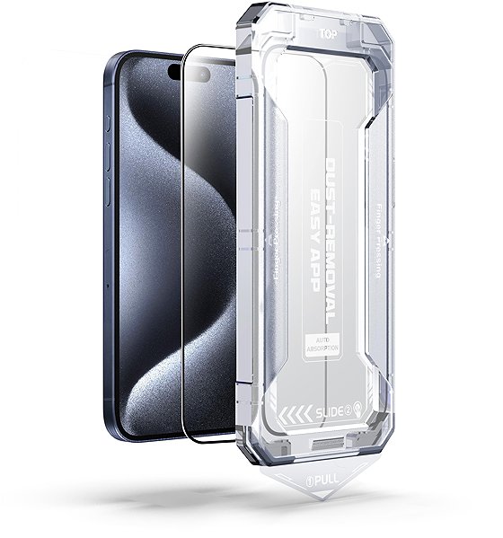 Glass Screen Protector Mobile Origin Yellow Screen Guard With Easy Application iPhone 16 Pro Max ...