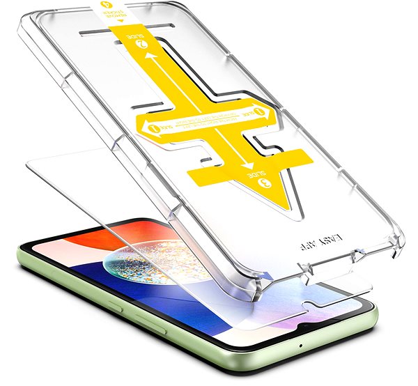 Schutzglas Mobile Origin Screen Guard Samsung Galaxy A14 LTE/5G mit Applikator ...