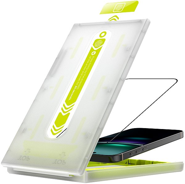 Glass Screen Protector Mobile Origin Screen Guard With Easy Applicator Full Coverage 2 Pack iPhone 17 ...