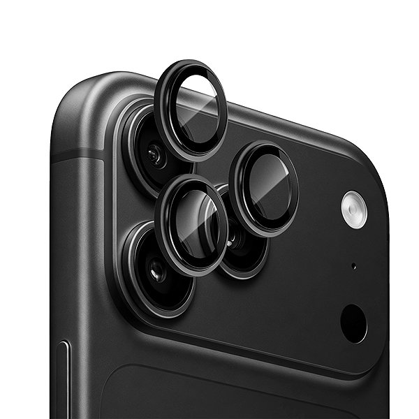 Glass Screen Protector Mobile Origin Sapphire Lens Guards for iPhone 18 Pro/18 Pro Max – Black ...