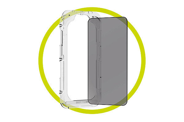 Glass Screen Protector Mobile Origin EasyGlass Privacy Screen Protector with Applicator for iPhone 18 Pro ...