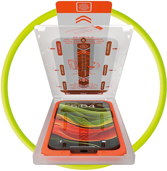 Glass Screen Protector Mobile Origin Orange Screen Guard Spare Glass iPhone 14 Plus/13 Pro Max ...