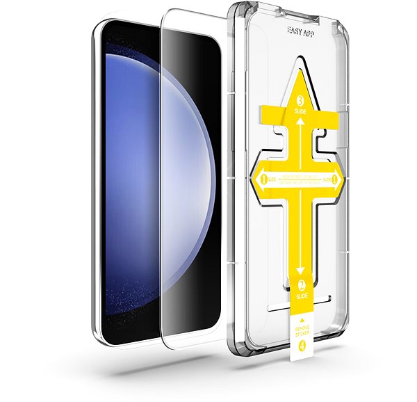 Üvegfólia Mobile Origin Screen Guard Samsung Galaxy S23 FE üvegfólia + applikátor ...