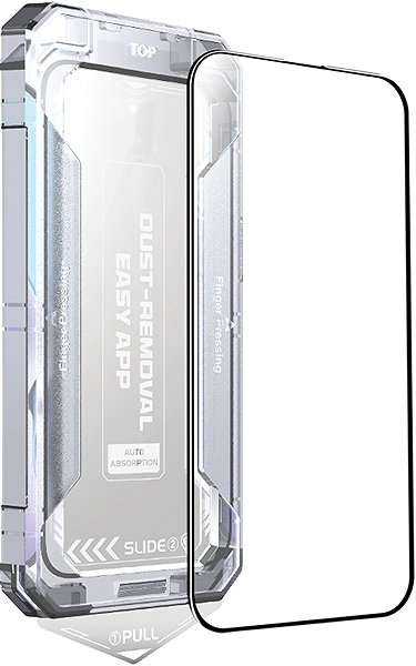 Glass Screen Protector Mobile Origin Yellow Screen Guard With Easy Application iPhone 16 Pro ...