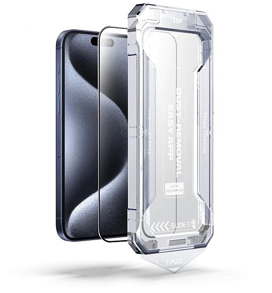Glass Screen Protector Mobile Origin Yellow Screen Guard With Easy Application iPhone 16 Pro ...