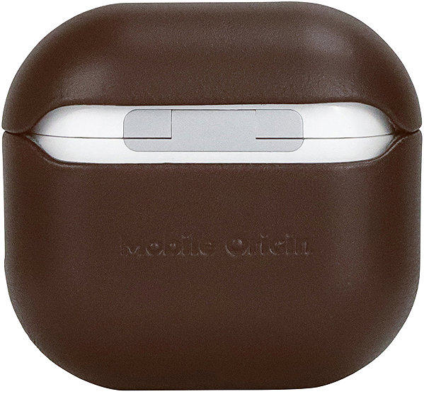 Headphone Case Mobile Origin Leather Case Brown AirPods 4 ...